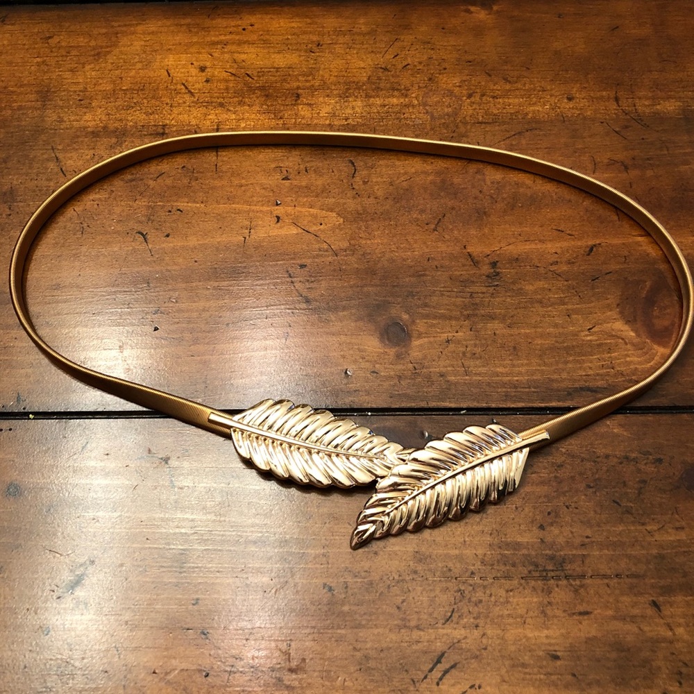 Gold waist belt